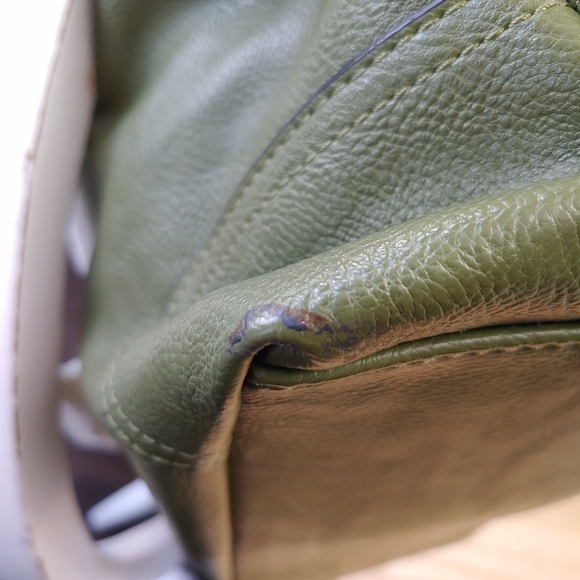 ALFA green shoulder bag. - Picture 5 of 9